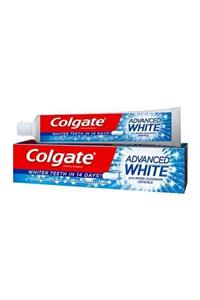 Colgate Gelişmiş Beyazlık Beyazlatıcı Diş Macunu 75ml ve Macun Sıkacağı Organik Diş Fırçası