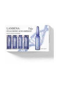 LANBENA ® Hyaluronic Acid 7 Ampul Serum Dermapen Dermaroller Mezoterapi Bb Glow Uygulaması Cilt Yüz