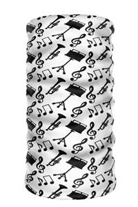 eTaktik ® Debuff Collar Music Notes Buff Boyunluk Bandana