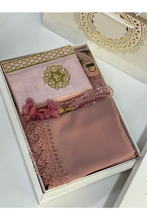 Markapolin 5 Parça Seccade Çeyizlik Bohça Takımı