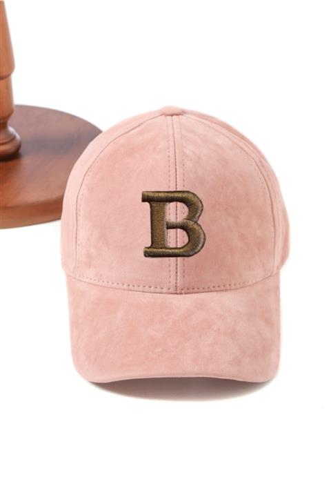 ŞapkaMania Kahve B Harfi Süet Kep