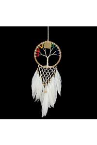 ASVASHOP Dantelli Hayat Ağacı Düş Kapanı Dreamcatcher Dekoratif Hediyelik