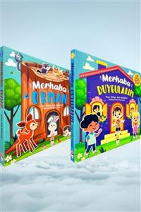 Sincap Kitap Merhaba Orman Merhaba Duygularım Cırt Cırtlı Hikaye Kitabı 2 Kitap Set