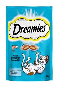 Dreamies Kedi Ödül Yaş Mama Somonlu 60 Gram