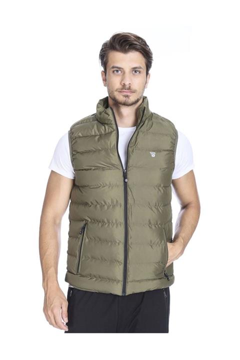Sportive Erkek Haki Mentelcamo Yelek