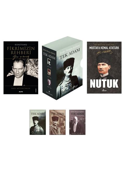 Alfa Yayınları Tek Adam - Nutuk Mustafa Kemal Atatürk - Fikrimizin Rehberi ( Kısaltılmıs )