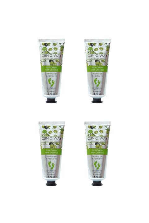 Meditrina 75 ml Ayak Kremi 4'lü Set