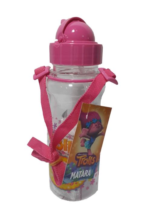 Hakan Çanta Lisanslı Trolls Şeffaf Matara