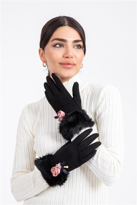 LadyColor Kadın Özel Tasarım Penye Eldiven