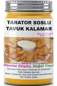 SPANA Tarator Soslu Tavuk Kalamar Ev Yapımı Katkısız 330gr