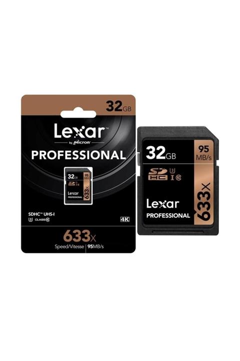 Lexar Panasonic Ag-ac90 Kamera Için, Ideal 32gb, 95mb/s Hafıza Kartı