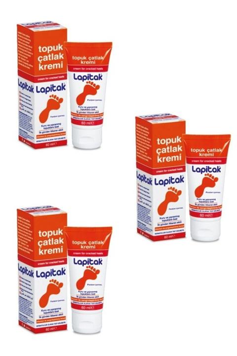 Lapitak Topuk Çatlak Kremi 60 Ml (3 Kutu)