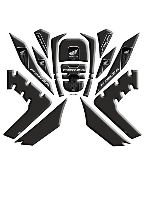 Honda Forza 2018 Tank Pad Set 14 Parça 003 (forzset003)