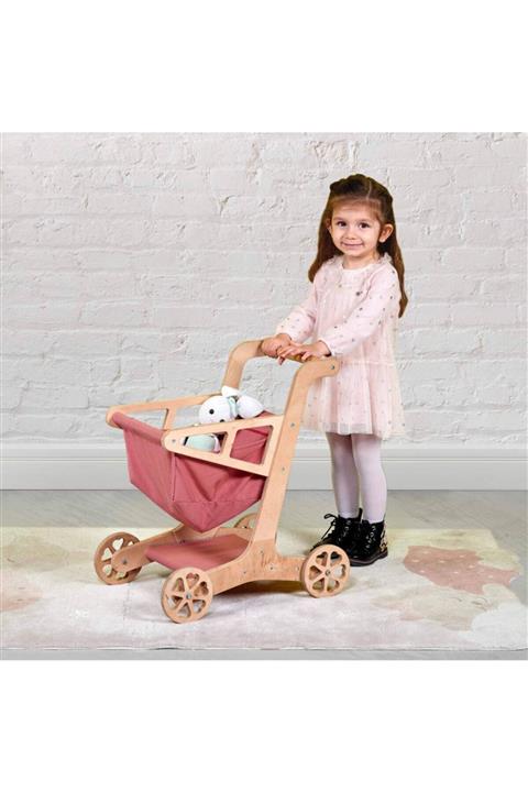 Edvu Konsept Ahşap Bebek Arabası Ve Yürüteç