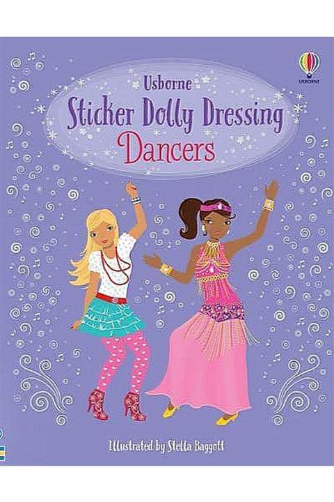 Usborne Sticker Dolly Dressing Dancers Sticker Dolly Dressing