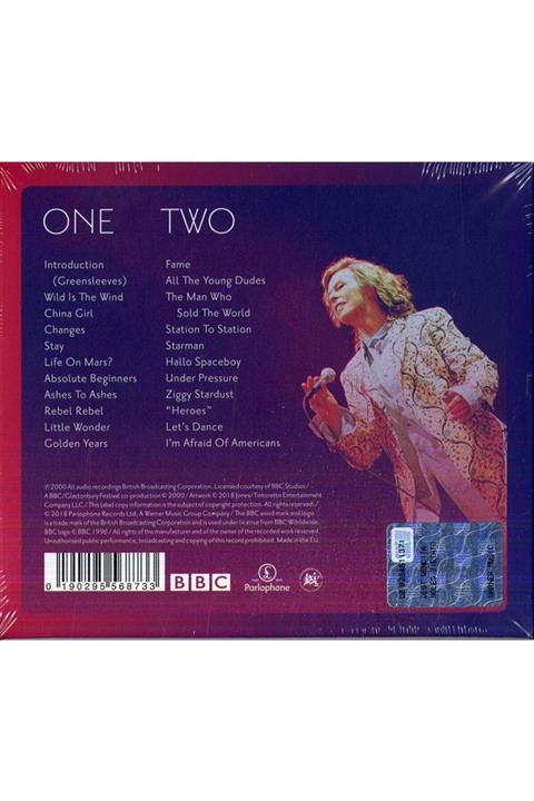 Asrın Müzik Cd - Davıd Bowıe - Glastonbury 2000 - 2 Cd