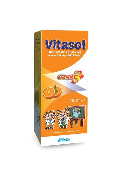VitaSol Balık Yağı Multivitamin Şurup 100 ml