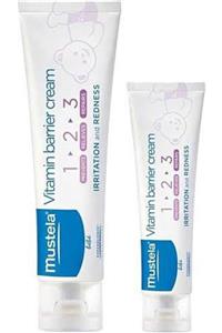 Mustela Vitamin Barrier Cream 1.2.3 Pişik Kremi 100 Ml Ve 50 Ml