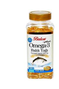 Balen Omega 3 Balık Yağı 200 Yumuşak Kapsül 1000 Mg X 3 Adet