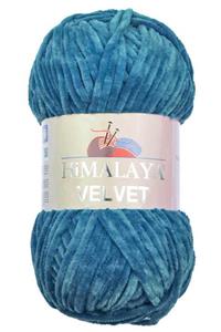 Himalaya Velvet Kadife Ip 90041 Havacı Mavi