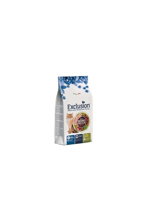 Exclusion Düşük Tahıllı Monoprotein Tavuklu Kısırlaştırılmış Kedi Maması 300 G