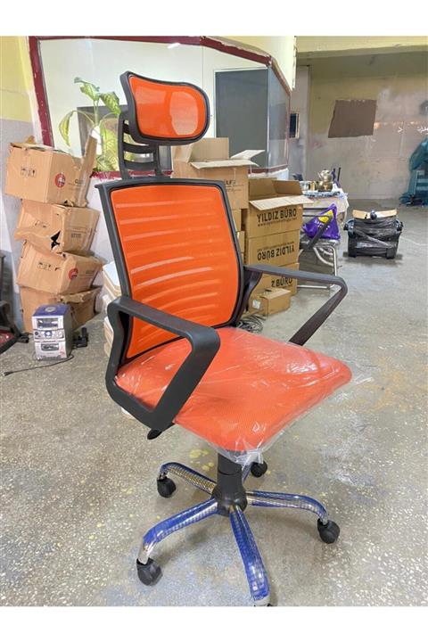 ZİRVEOFİS MOBİLYALARI Yönetici, Bilgisayar, Çalışma Koltukları Oynar Başlıklı Demir Ayak