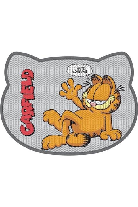 GARFIELD Kedi Paspası Kedi Kafası I Hate Mondays