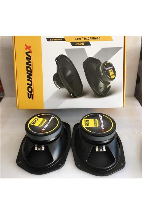 Soundmax Sx-m69xh 6x9 Oval 250w Midrange Paketi Çiftlidir