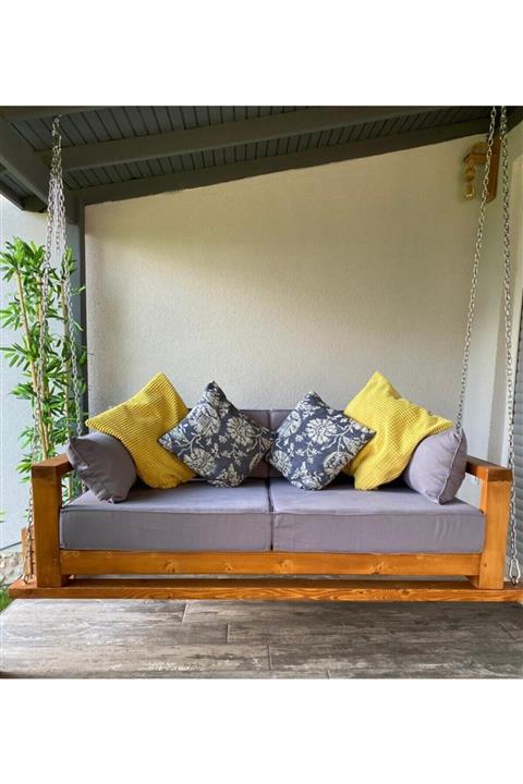 ÖzkeDekor Ahşap Salıncak Özke0072