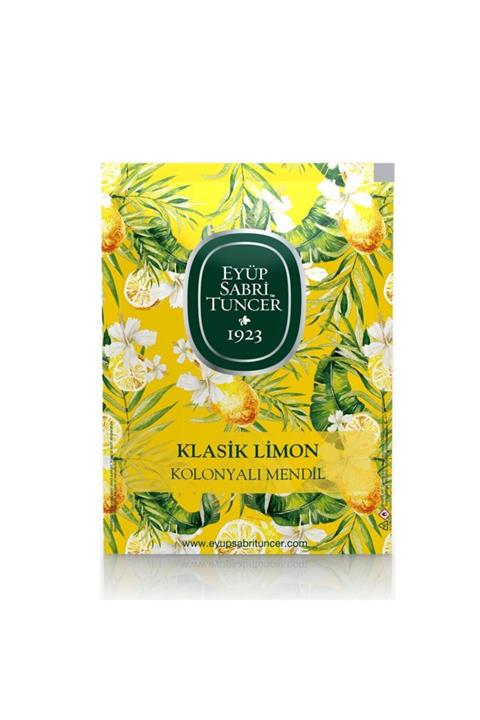 Eyüp Sabri Tuncer Klasik Limon Kolonyalı Mendil 30'lu (büyük Boy)