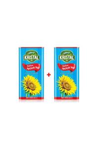 Kristal Ayçiçekyağı Teneke 5lt 2'li Paket