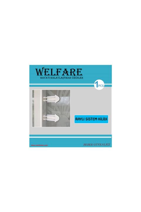 epazzar Çocuk Koruma Raylı Kapı Dolap Kilidi (Üçgen)