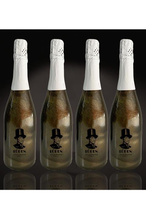 Lüpen Alkolsüz Simli Lux İçecek Çikolata Aromalı 750 ml 4 Adet