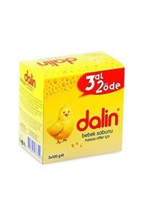 Çeşitli Dalin Bebek Sabunu Klasik 3lü 3x100 Gr