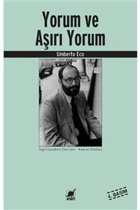 Ayrıntı Yayınları Yorum Ve Aşırı Yorum