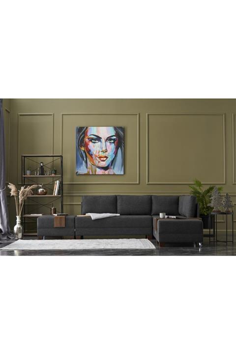 Evdebiz Fly yataklı köşe koltuk antarsit sağ