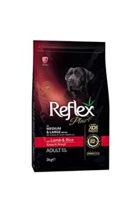 Reflex Plus Adult Kuzu Etli Büyük Irk Yetişkin Köpek Maması 3 kg