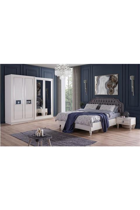 Evimo Boğaziçi Beyaz Yatak Odası