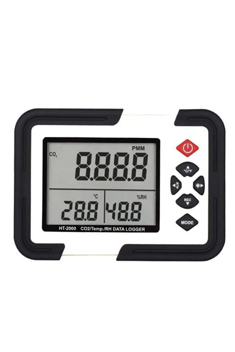 Wellhise Ht-2000 Karbondioksit & Oksijen Metre Hava Kalitesi