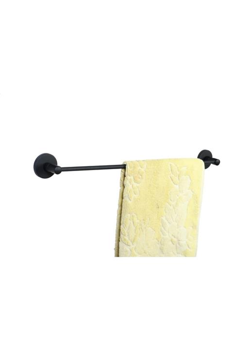 MultiStore Siyah Uzun Havluluk Askısı