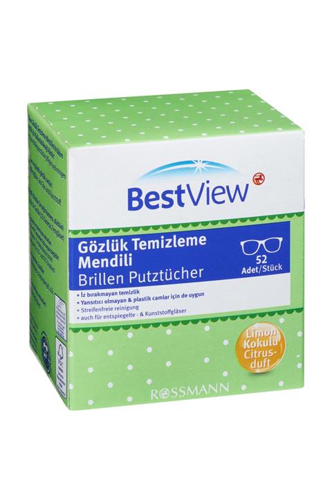 Best 2 Adet  View Gözlük/cam Temizleme Mendili X 104 Adet Ithal