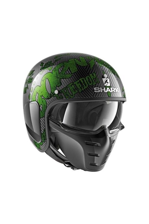 Shark Freestyle Cup Yeşil Açık Kask