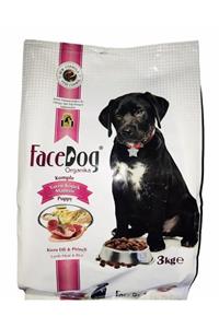 REALİTE GRUP Facedog Organika Puppy Yavru Köpek Maması 3 Kg