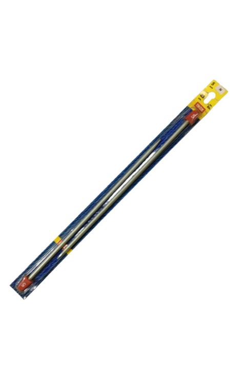 EleganTShoP Inox Metal 25 Cm El Örgü Şişi 5 Mm