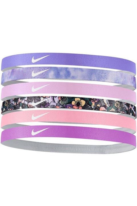 Nike Hairbands Elastik Saç Bandı 6lı Paket Karşık Renkli N.000.2545.957.os