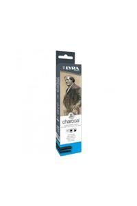 LYRA Willow Charcoal Füzen - Doğal Kömür Çubuklar 2-10 Mm 15 Adet