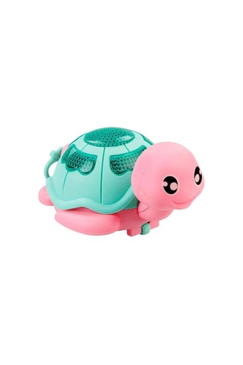 Birlik Ipli Çekmeli Pilli Işıklı Sevimli Kaplumbağa