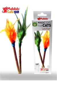 matatabi kedileri Matatabi Çiğneme Çubuğu Ipli Kedi Oyuncağı 2 Li 16 Cm