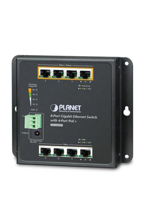 Planet Pl-wgs-804hp Yönetilemeyen Poe Switch
