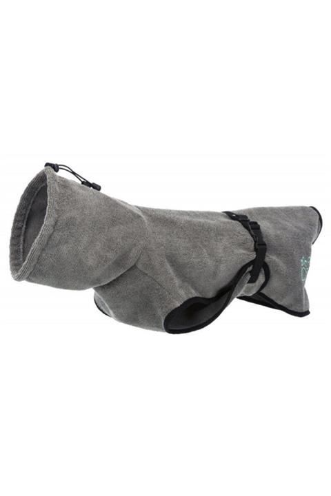 Trixie Köpek Havlu Bornoz, M : 50 Cm, Gri